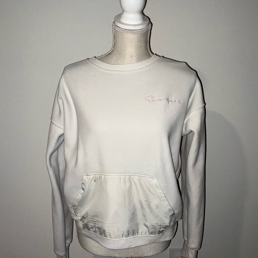 Champion White Sweatshirt